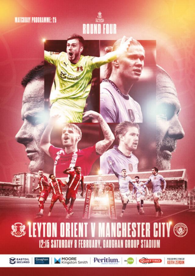 LEYTON ORIENT v MAN CITY 2024/25 (FA CUP)